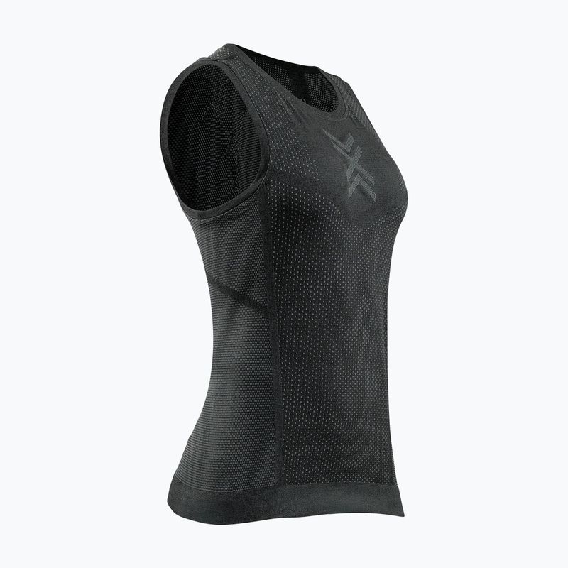 Dámske bežecké tričko X-Bionic Xceed Run x čierna/rhino šedá 2