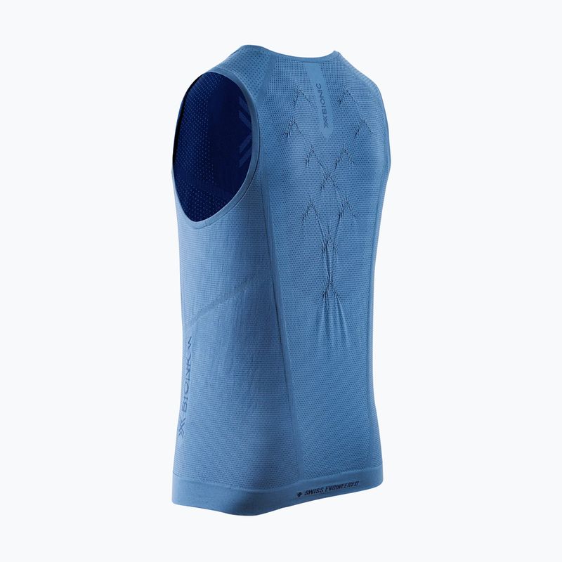 Pánska bežecká tričko X-Bionic Xceed Run slate blue/marine 8