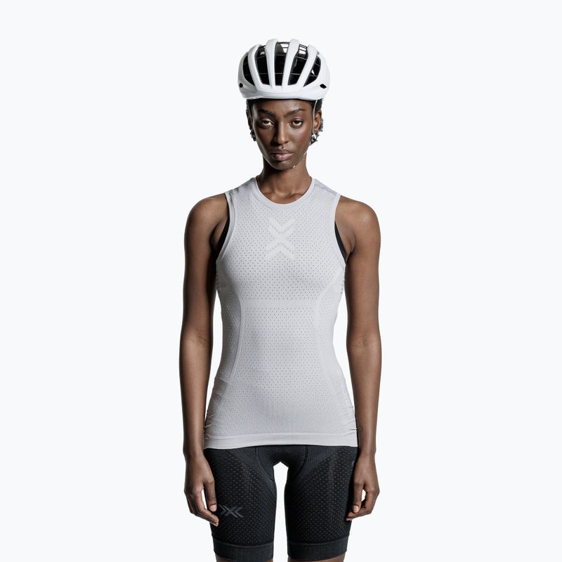 Cyklistické tielko X-Bionic Xceed Ride Baselayer seal grey/silver grey 3