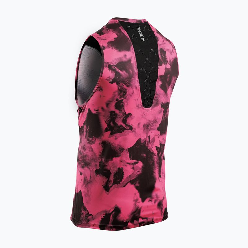 Bežecké tričko X-Bionic Corefusion Run Tank wolfpack/black/neo pink 2