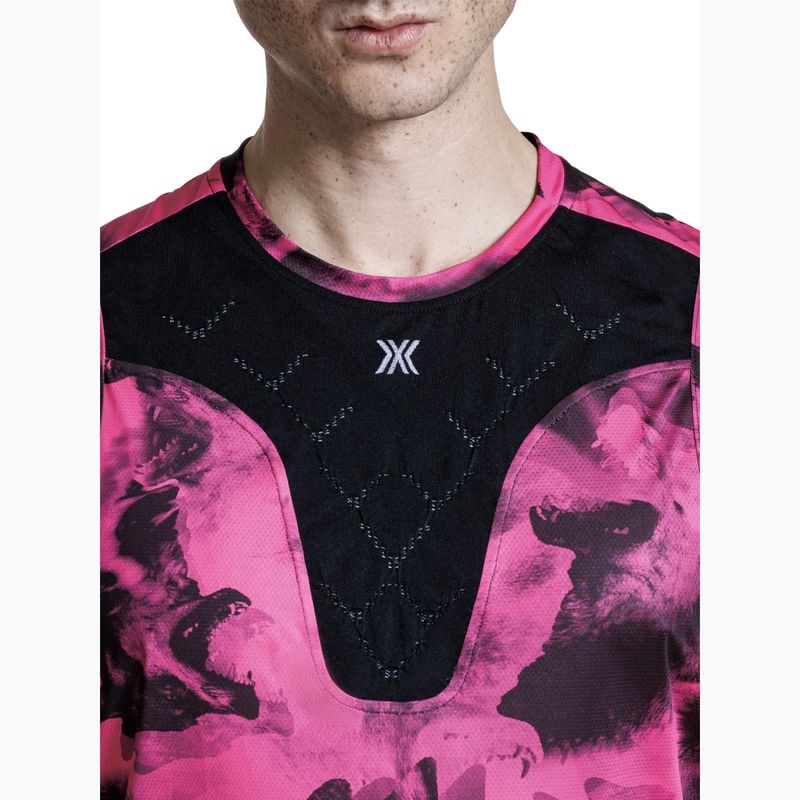 Bežecké tričko X-Bionic Corefusion Run Tank wolfpack/black/neo pink 7