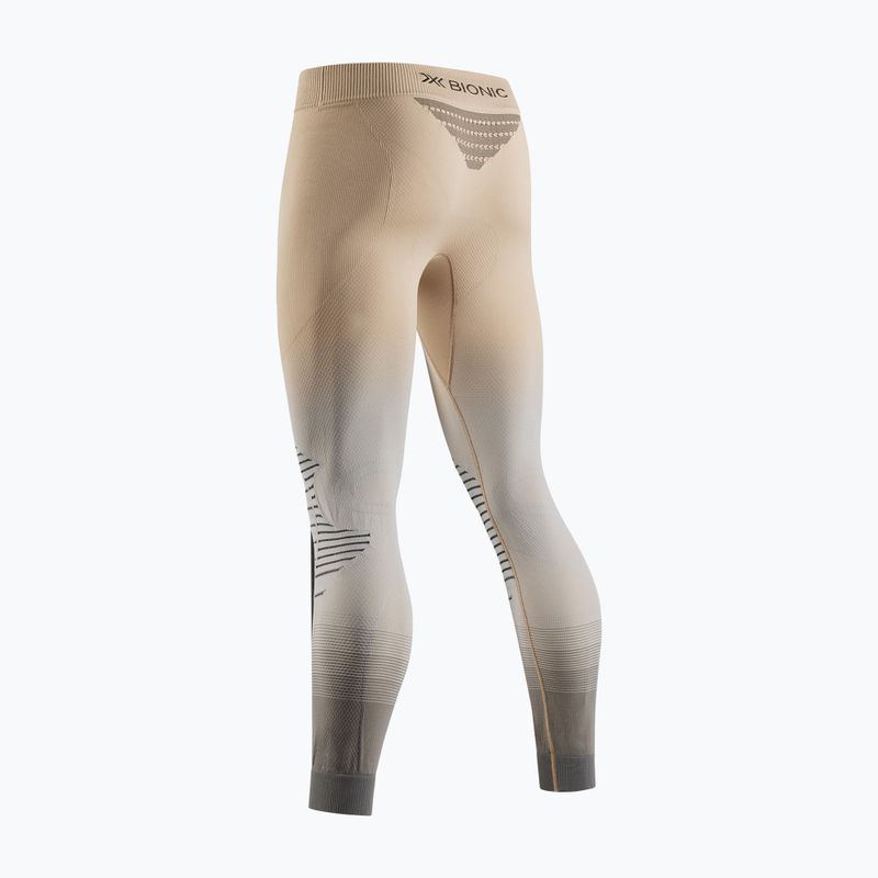 Pánske termoakčné nohavice X-Bionic Invent Fx sand/light grey/grey 2