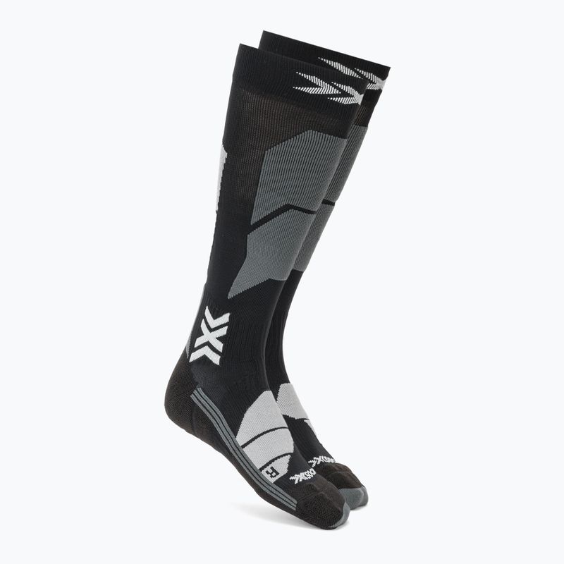 Dámske lyžiarske ponožky X-Socks Ski Expert Otc x black/light grey