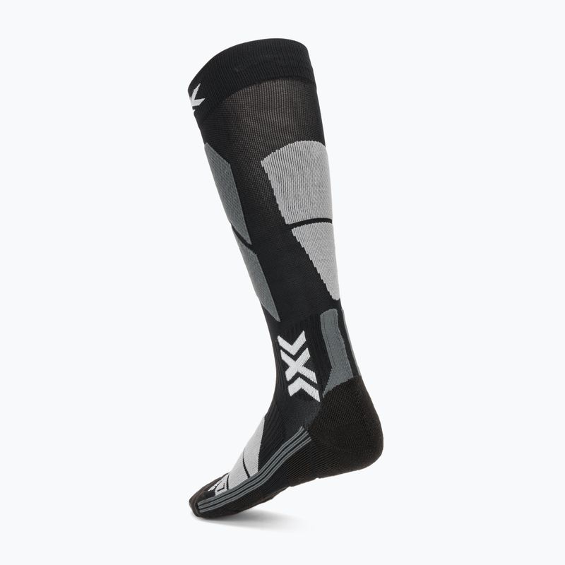 Dámske lyžiarske ponožky X-Socks Ski Expert Otc x black/light grey 2