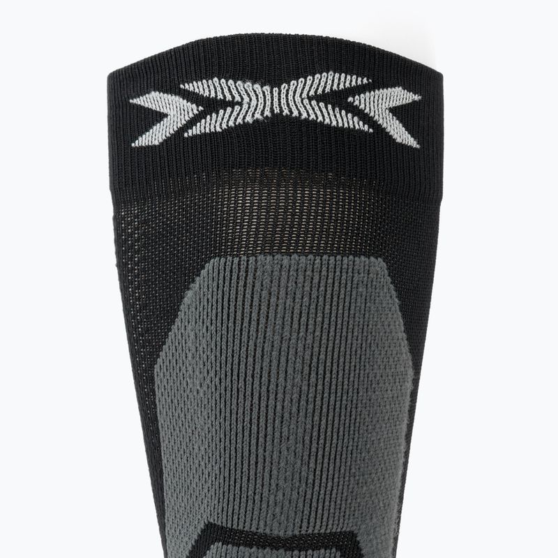 Dámske lyžiarske ponožky X-Socks Ski Expert Otc x black/light grey 4