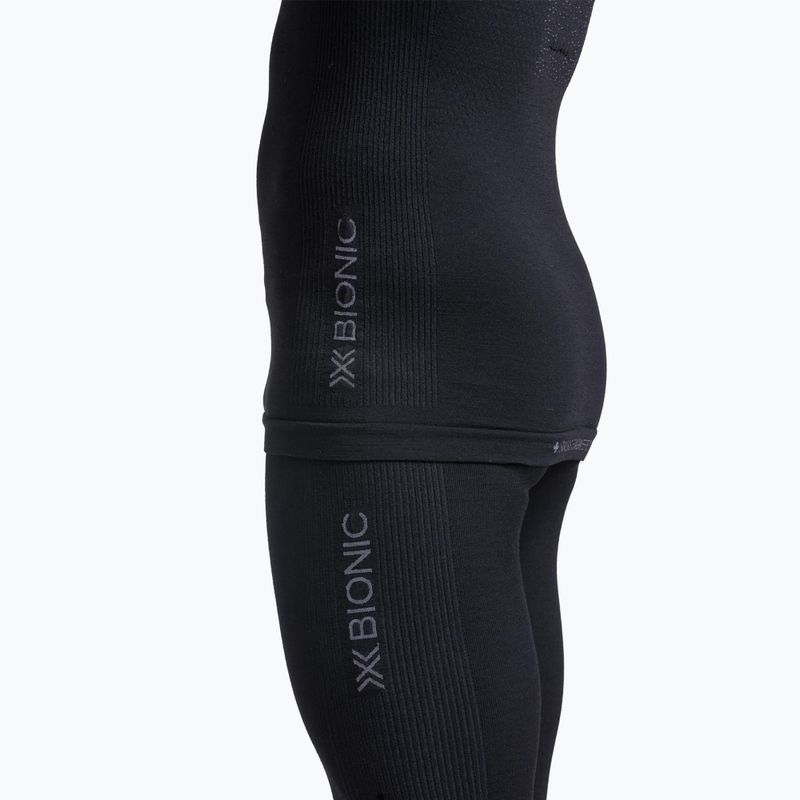 Pánska termoakčná mikina X-Bionic Mightywool x black 6