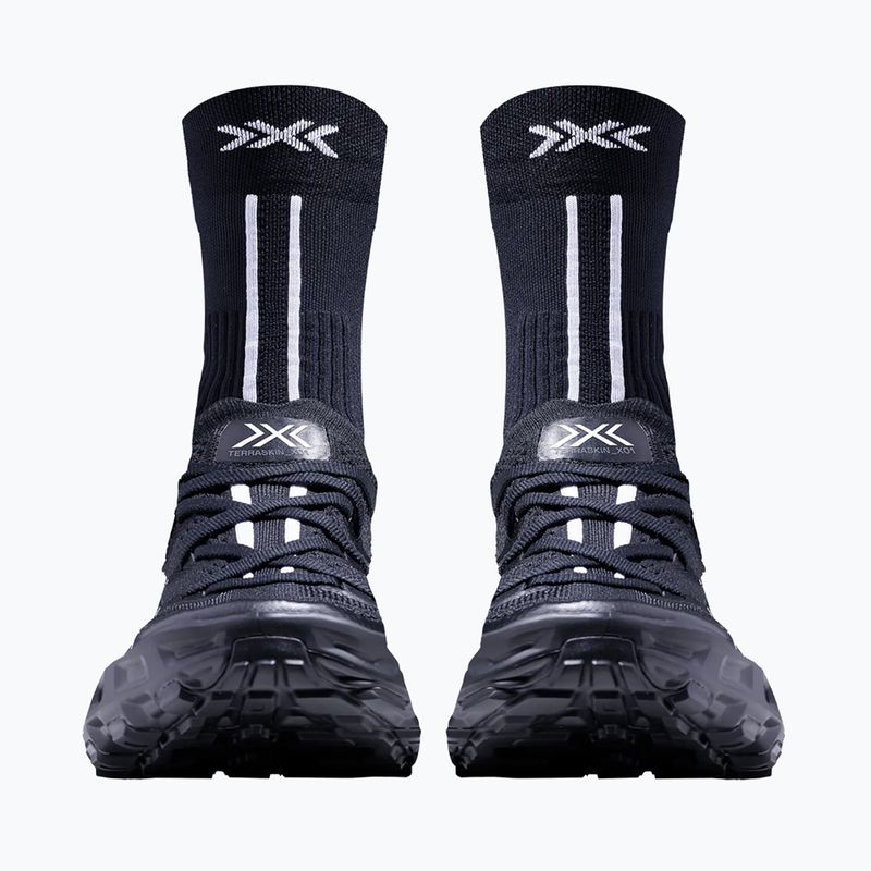 Bežecké topánky + ponožky X-Bionic Terraskin X01 x black 3