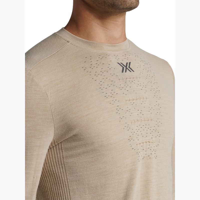 Pánska termoakčná mikina X-Bionic Mightywool sand 7
