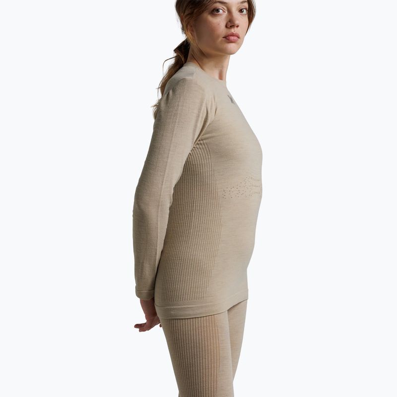 Dámska termoakčná mikina X-Bionic Mightywool sand 5