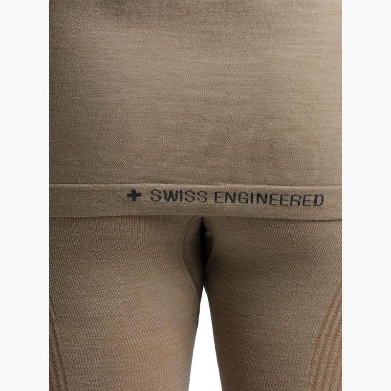 Dámske termo tričko longsleeve  X-Bionic Mightywool sand 10