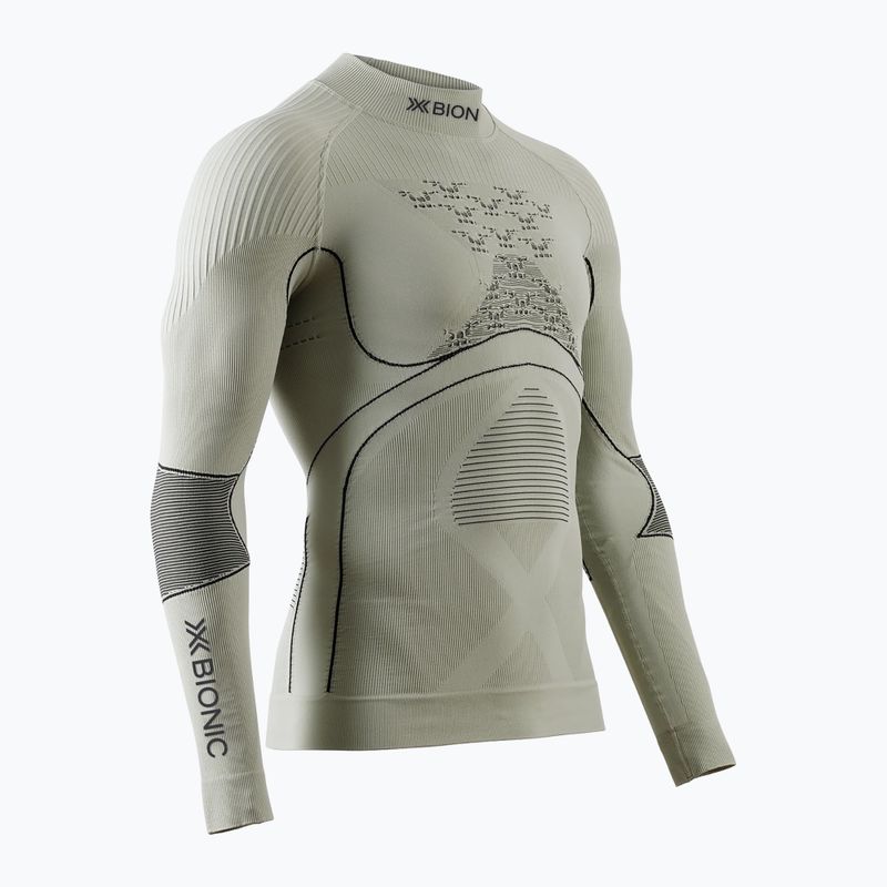 Pánska termo mikina X-Bionic Accumulator 4.0  tea grey/black 12