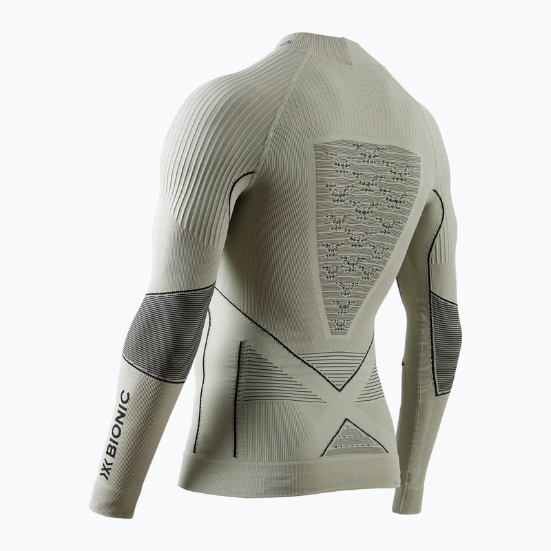 Pánska termo mikina X-Bionic Accumulator 4.0  tea grey/black 13