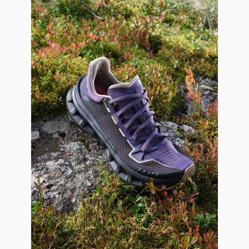 Bežecké topánky X-Bionic Terraskin X03 Deep Purple/X Black/Sand 7