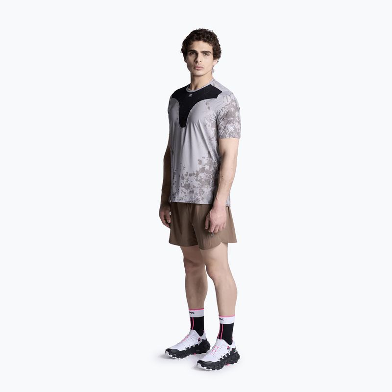 Pánske bežecké tričko X-Bionic Corefusion Run sand/dirt 2