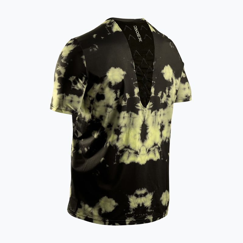 Pánske bežecké tričko X-Bionic Corefusion Run tie dye electric energy 7