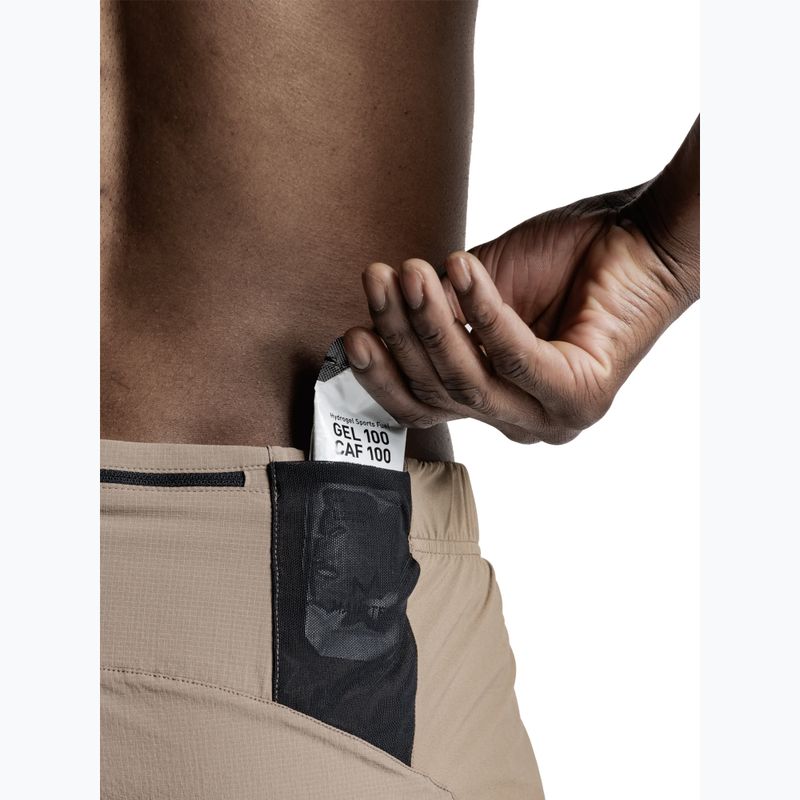 Pánske bežecké šortky X-Bionic Corefusion Run Perform dark sand 5