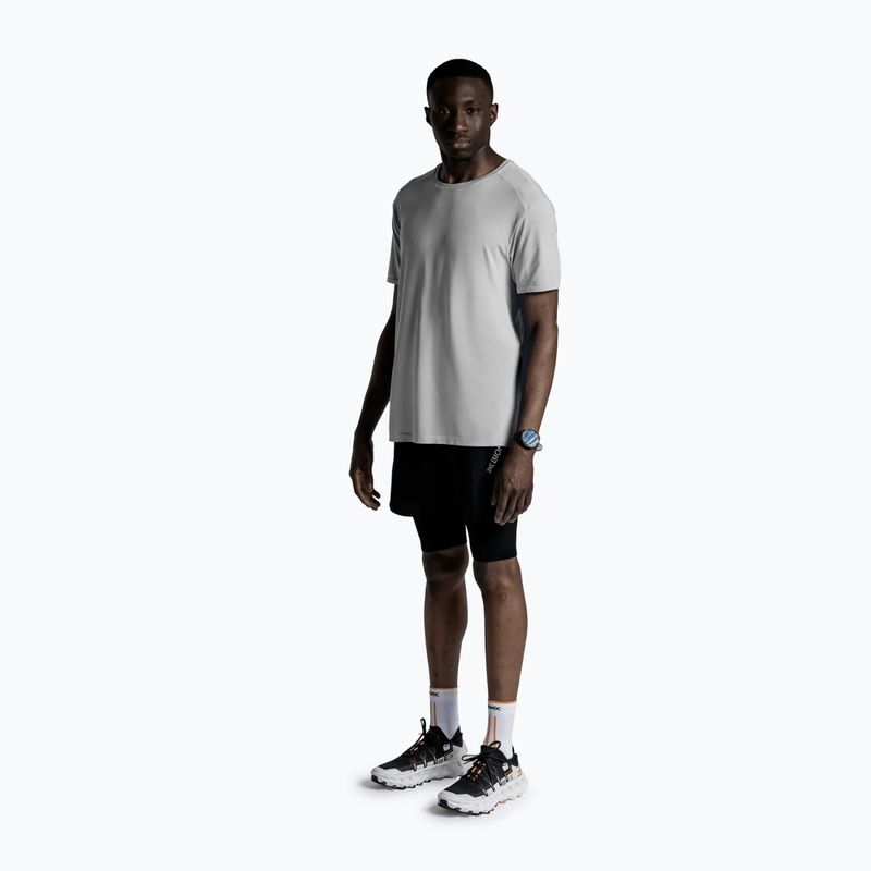 Pánske bežecké tričko X-Bionic Xceed Run Discover seal grey 4