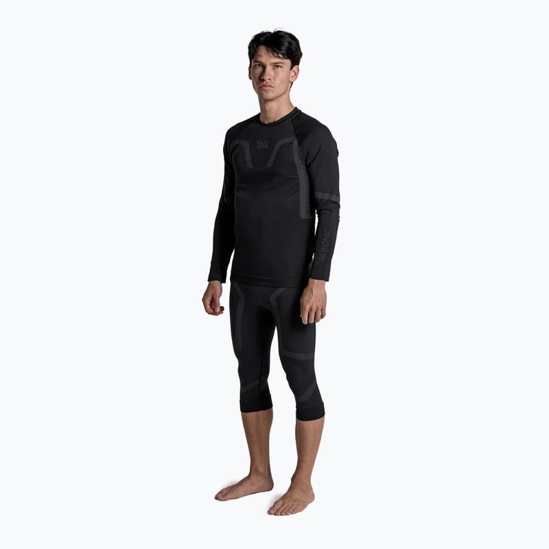 Pánska termo mikina X-Bionic X-Ential Baselayer LS x black 2