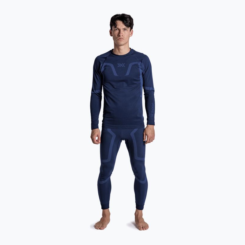 Pánska termo mikina X-Bionic X-Ential Baselayer LS marine 2