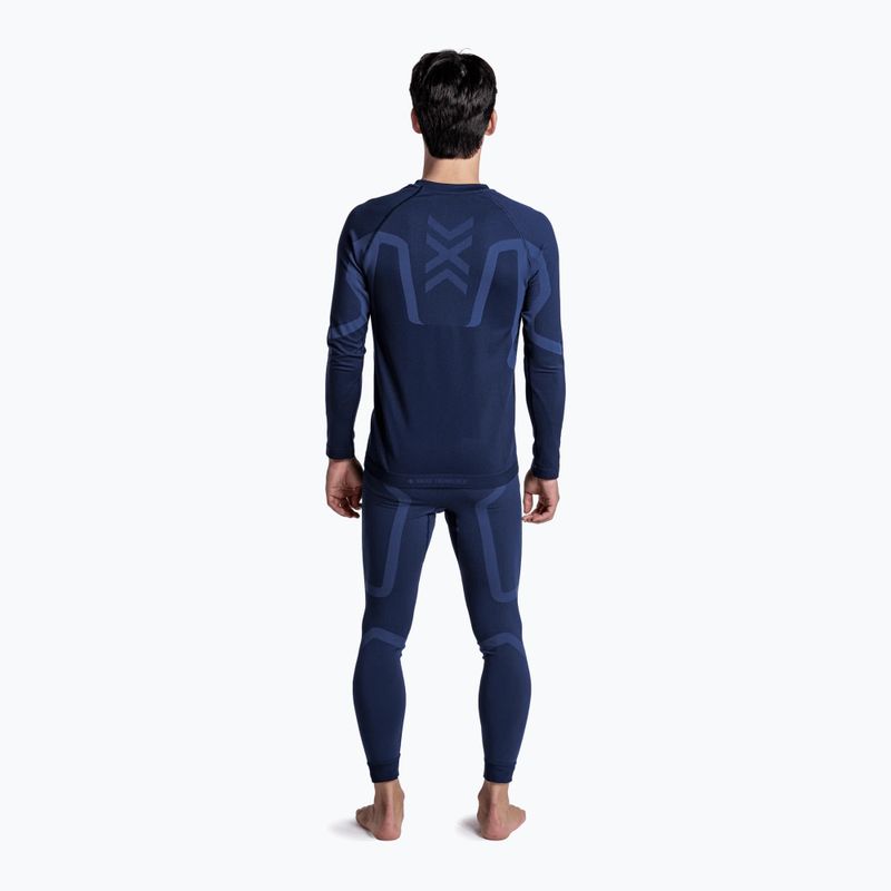 Pánska termo mikina X-Bionic X-Ential Baselayer LS marine 4