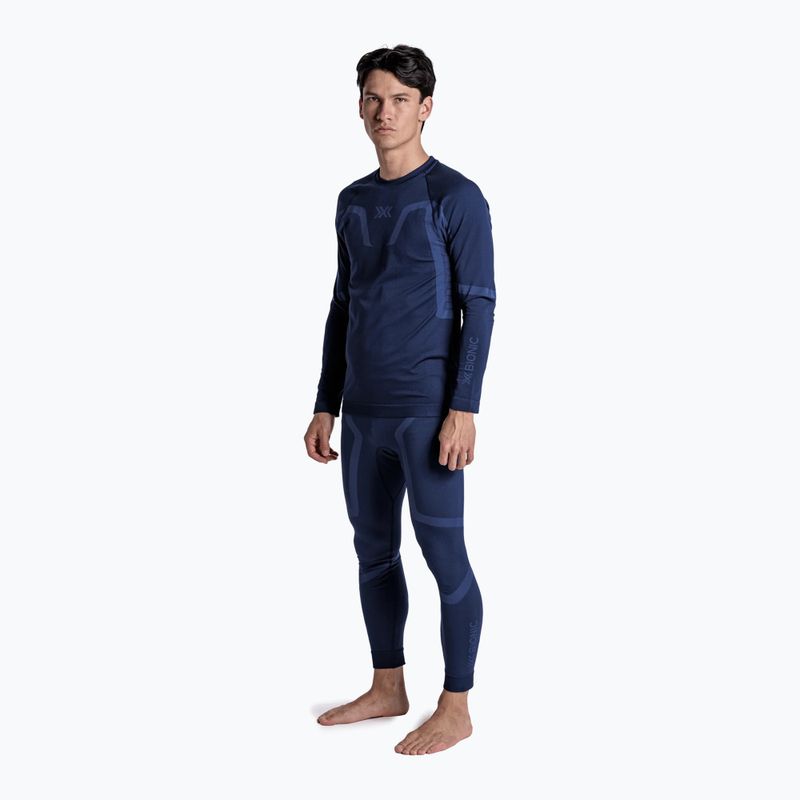 Pánska termo mikina X-Bionic X-Ential Baselayer LS marine 5