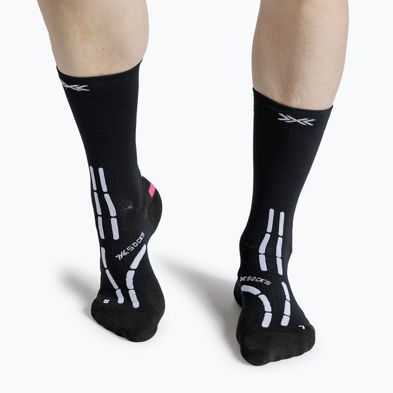Ponožky X-Socks Trail Anatomix Crew x black/x white 2