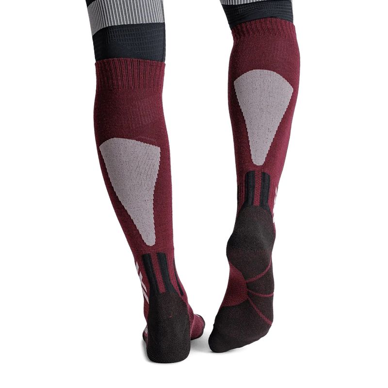 Lyžiarske ponožky X-Socks Ski Discover Merino Otc oxide red 3