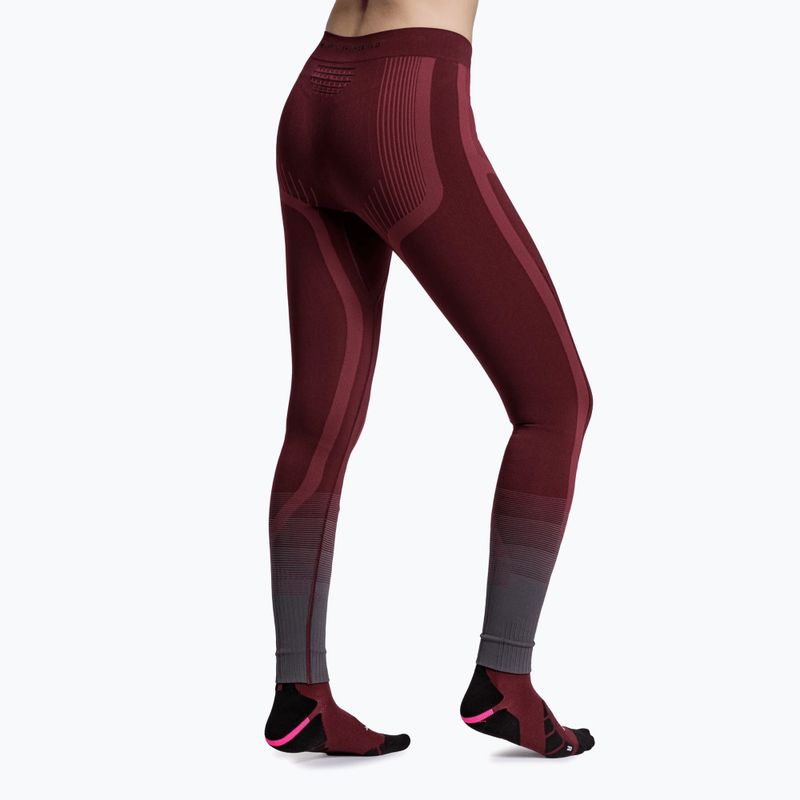 Dámske termonohavice X-Bionic Invent Graphics oxide red/x black 4