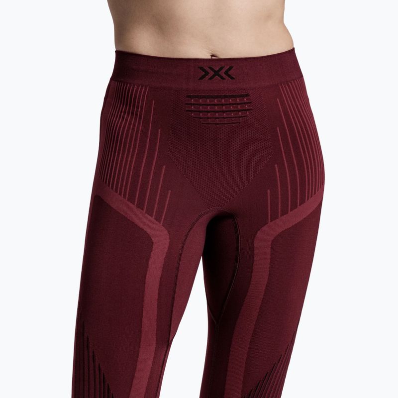 Dámske termonohavice X-Bionic Invent Graphics oxide red/x black 5