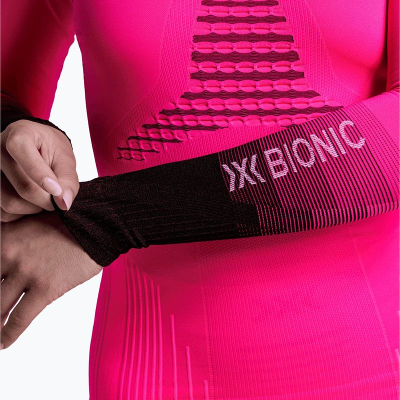 Dámska termo bielizeň X-Bionic Invent Graphics LS fluo pink/x white 9