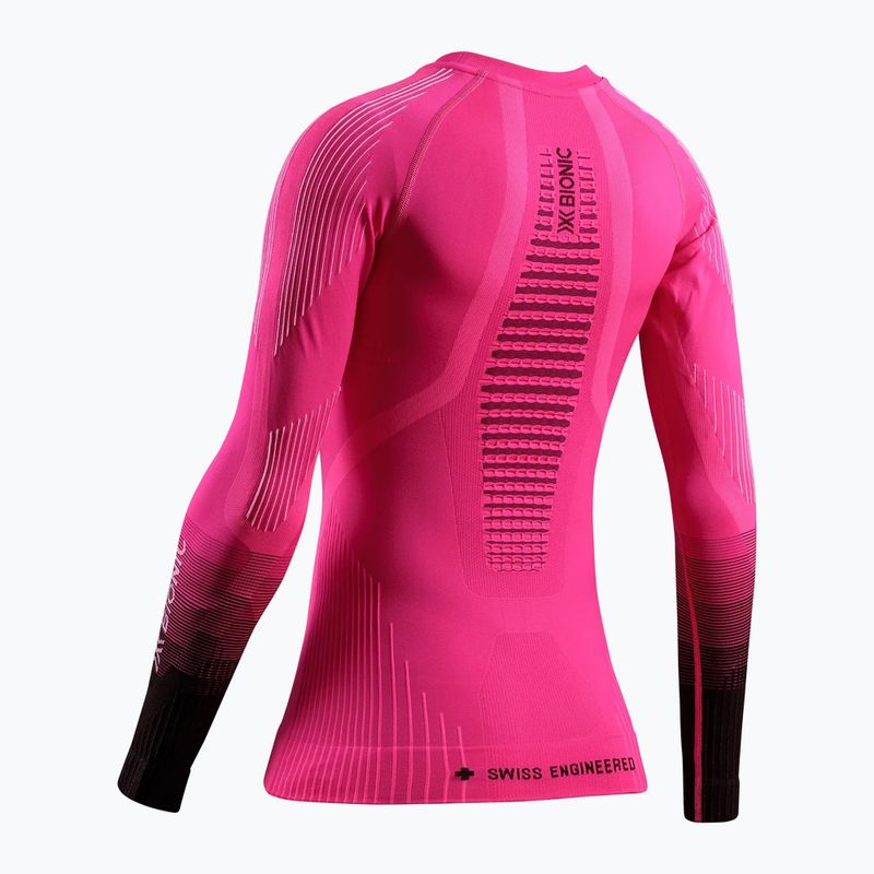 Dámska termo bielizeň X-Bionic Invent Graphics LS fluo pink/x white 12