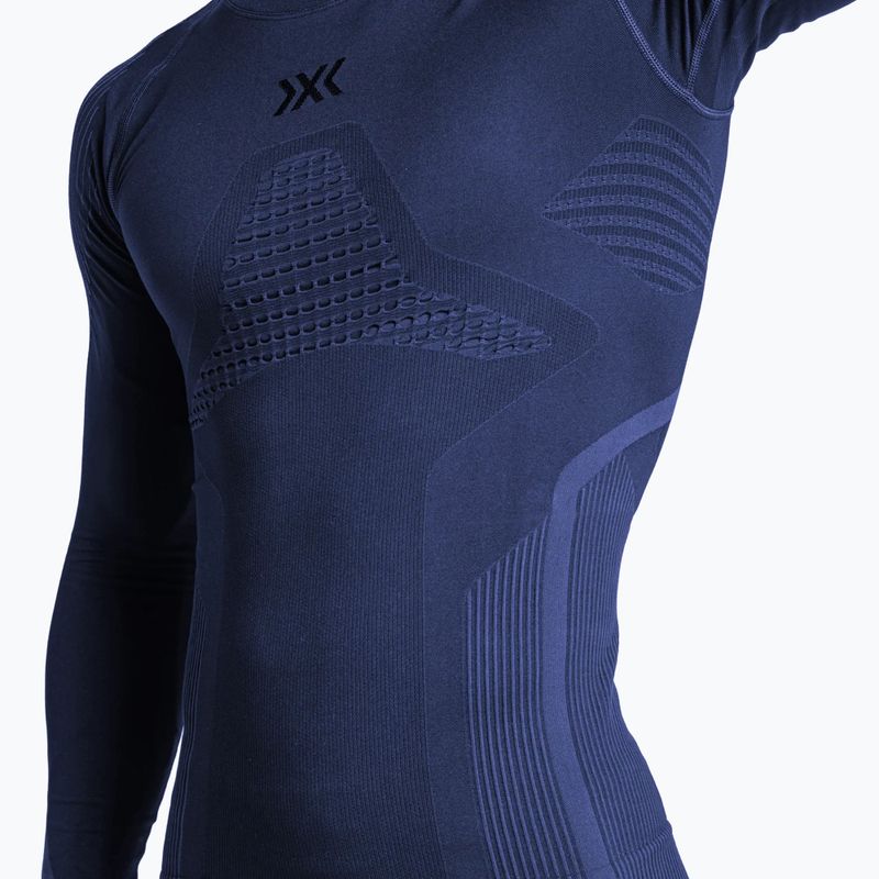 Pánska termo mikina X-Bionic Invent marine 4