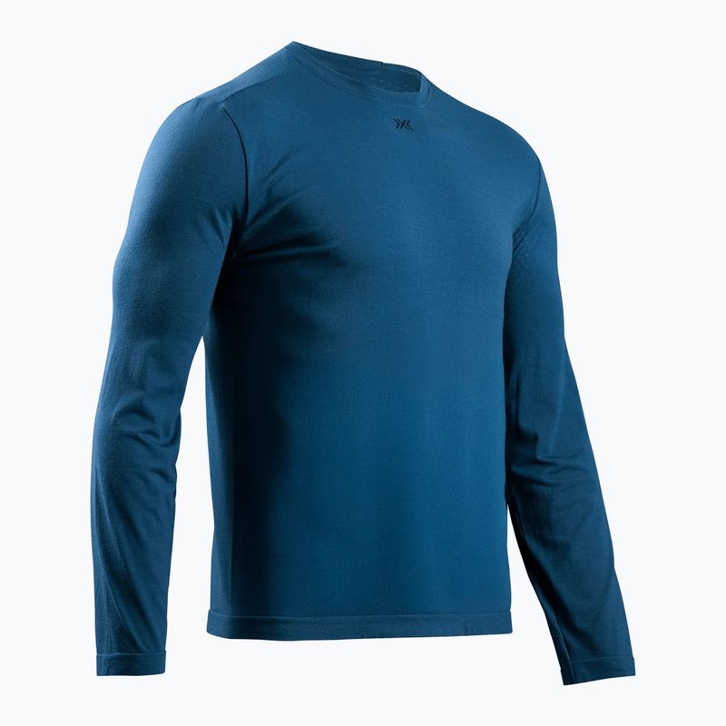 Pánska termo mikina X-Bionic Mightywool Light Shirt neo navy 9