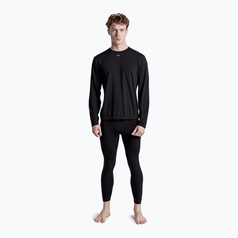 Pánska termo mikina X-Bionic Mightywool Light Shirt x black 4