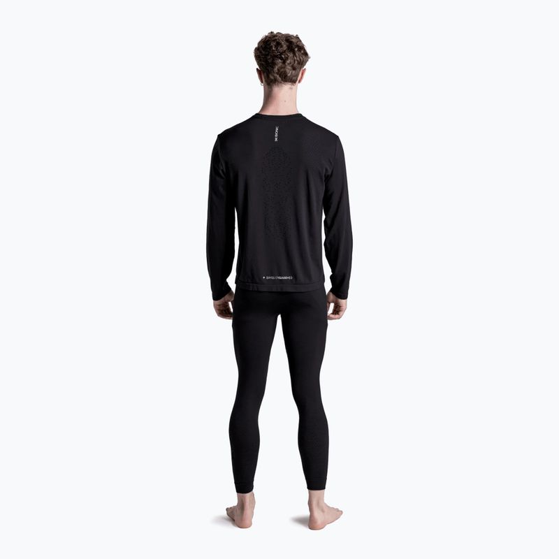 Pánska termo mikina X-Bionic Mightywool Light Shirt x black 5