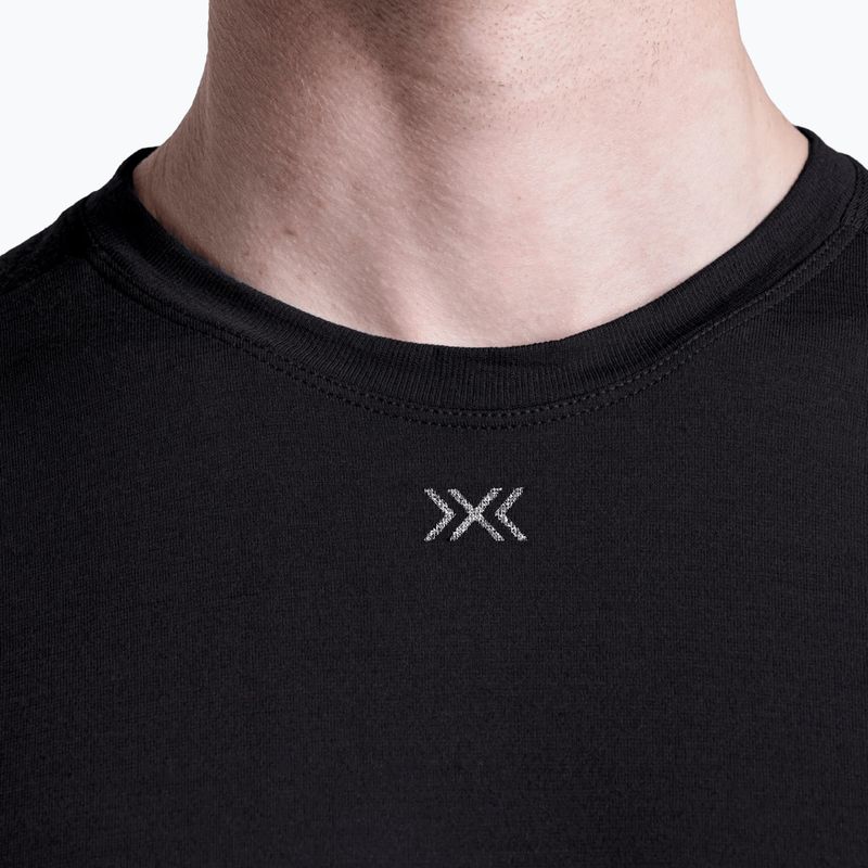 Pánska termo mikina X-Bionic Mightywool Light Shirt x black 7