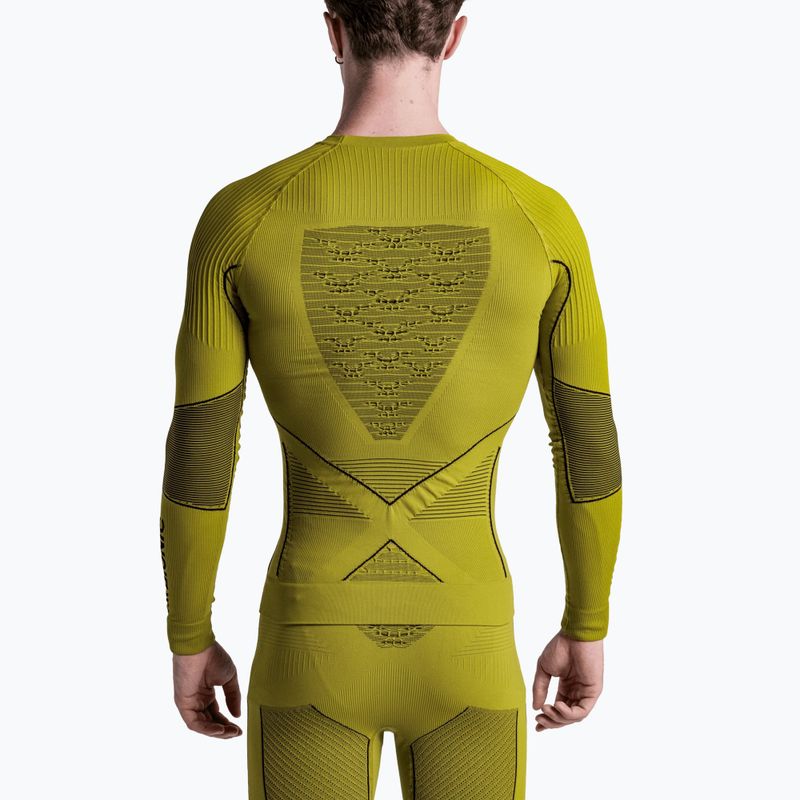 Pánska termo mikina X-Bionic Energy Accumulator 4.0 moss green 3
