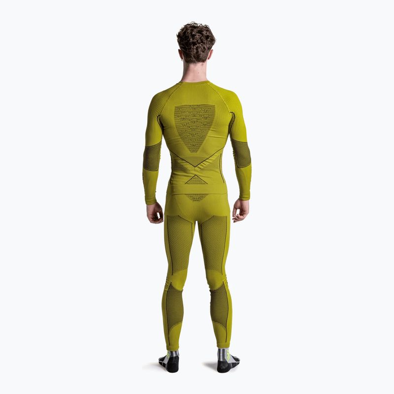 Pánska termo mikina X-Bionic Energy Accumulator 4.0 moss green 4