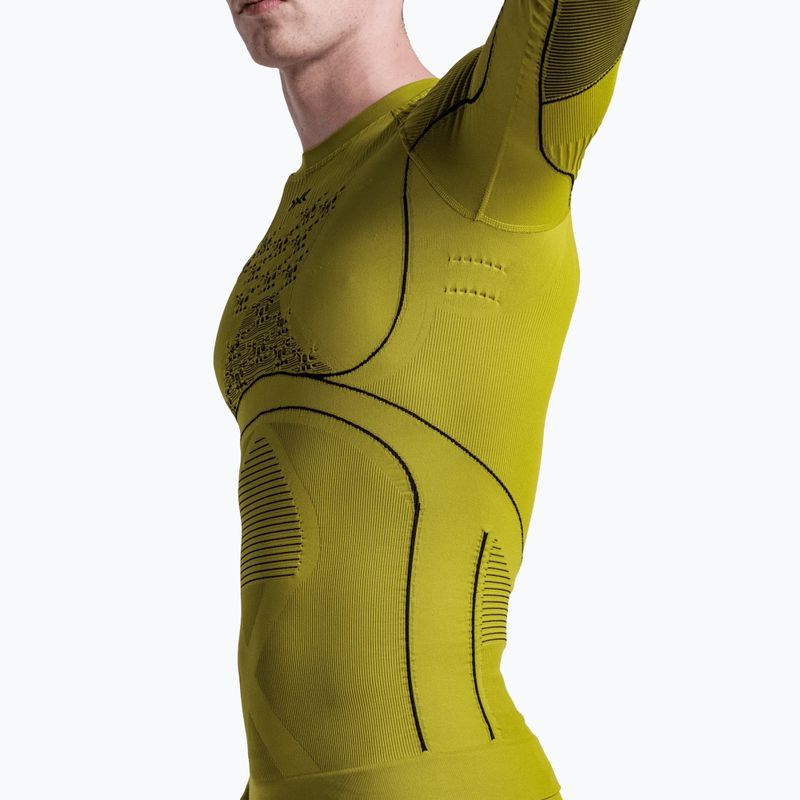 Pánska termo mikina X-Bionic Energy Accumulator 4.0 moss green 6