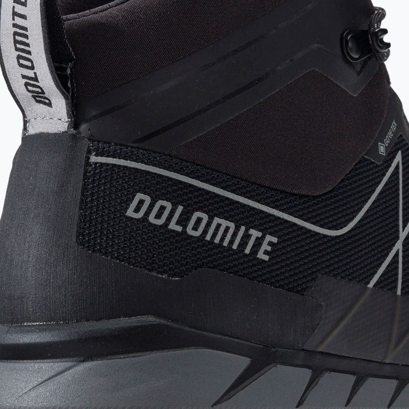 Pánske trekové topánky Dolomite Croda Nera Hi GTX black 7