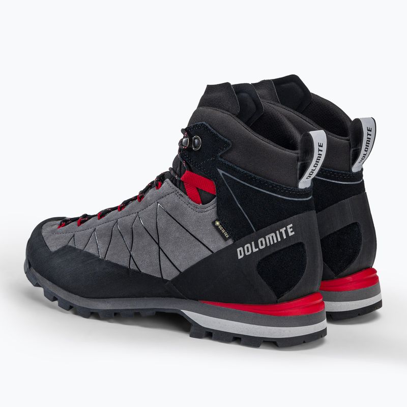 Dolomite pánske trekové topánky Crodarossa Hi GTX sivá 289241-3009 3