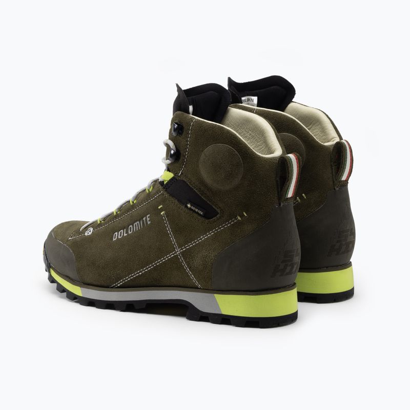 Pánske trekové topánky Dolomite 54 Hike Evo Gtx green 3