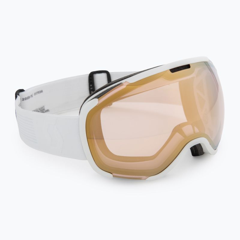 Lyžiarske okuliare SCOTT Faze II LS mineral white/light sensitive bronze chrome