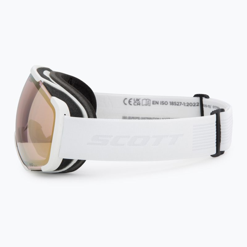 Lyžiarske okuliare SCOTT Faze II LS mineral white/light sensitive bronze chrome 4
