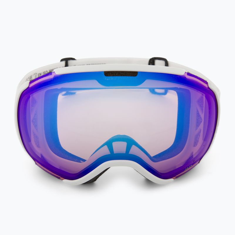 Lyžiarske okuliare SCOTT Faze II mineral white/amp illuminator blue chrome 2