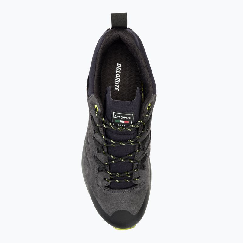 Pánska turistická obuv Dolomite Croda Nera GTX grey/lime green 5