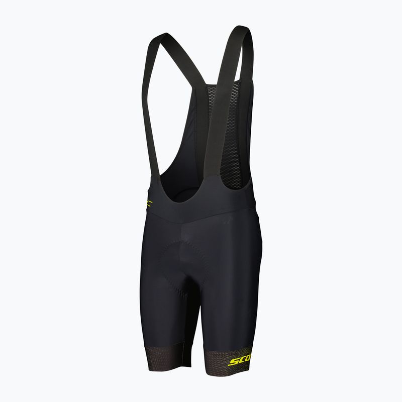 Pánske šortky SCOTT RC Pro +++ Bibshorts black/sulphur yellow