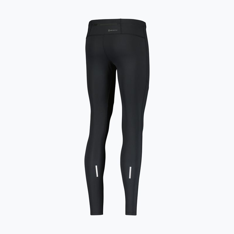 Pánske bežecké legíny SCOTT Endurance Full Tights čierne 2