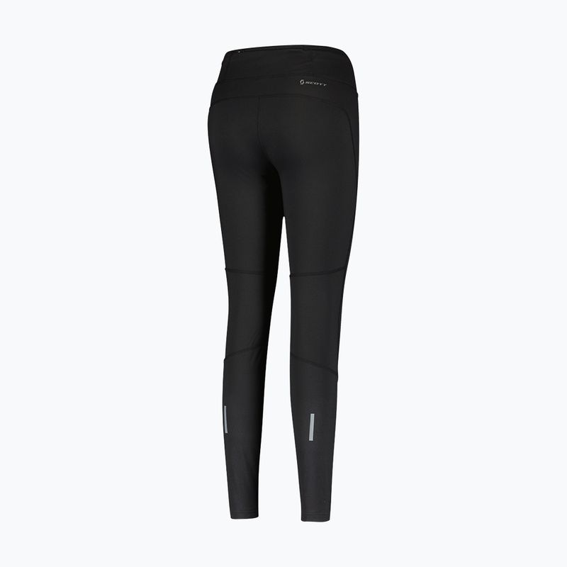 Damske bežecké legíny SCOTT Endurance Full Tights čierne 2