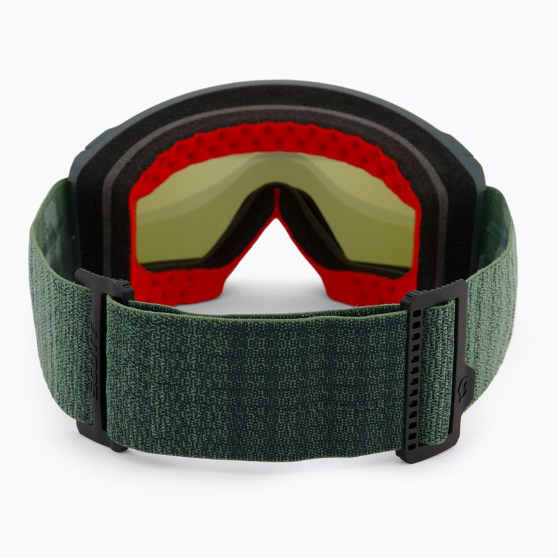 Lyžiarske okuliare SCOTT React AMP Pro soft green/black/amp pro white chrome/pro green 4